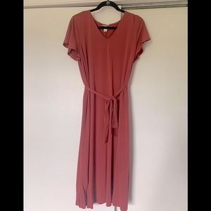 AVA & VIV Pink Dress with tie